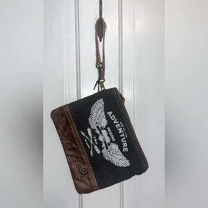 Myra Bag “Adventure Begins” Wristlet NWT